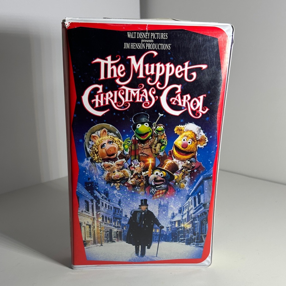The Muppet Christmas Carol VHS Movie